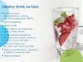 Idealny przepis na drinki w domu: orzeźwiający napój z owocami, lodem i miętą, idealny na lato.