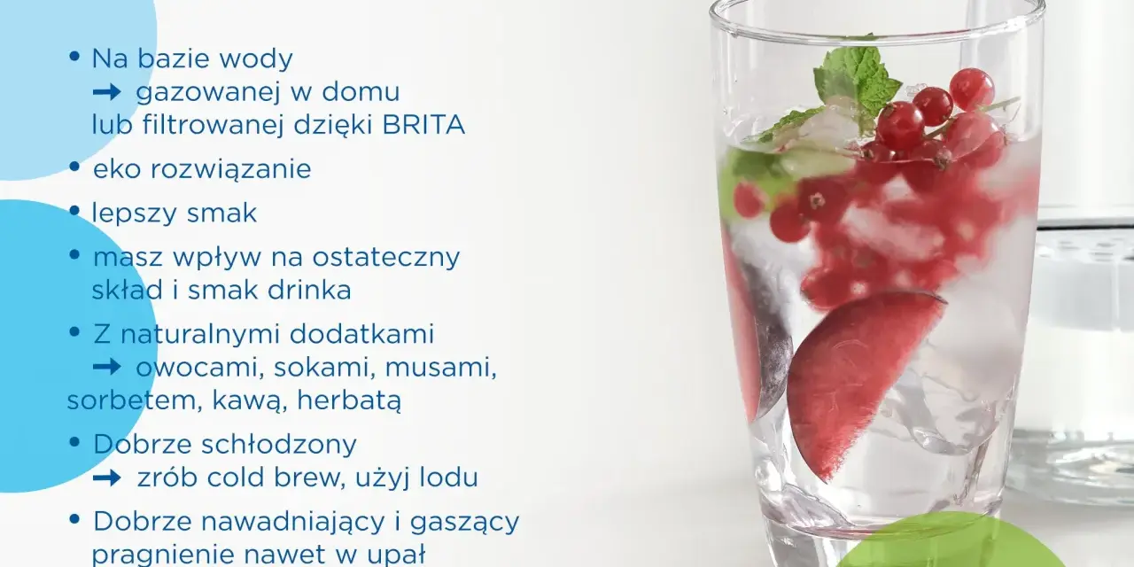 Idealny przepis na drinki w domu: orzeźwiający napój z owocami, lodem i miętą, idealny na lato.