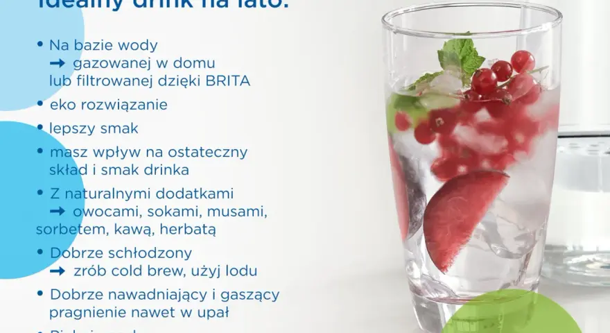 Idealny przepis na drinki w domu: orzeźwiający napój z owocami, lodem i miętą, idealny na lato.