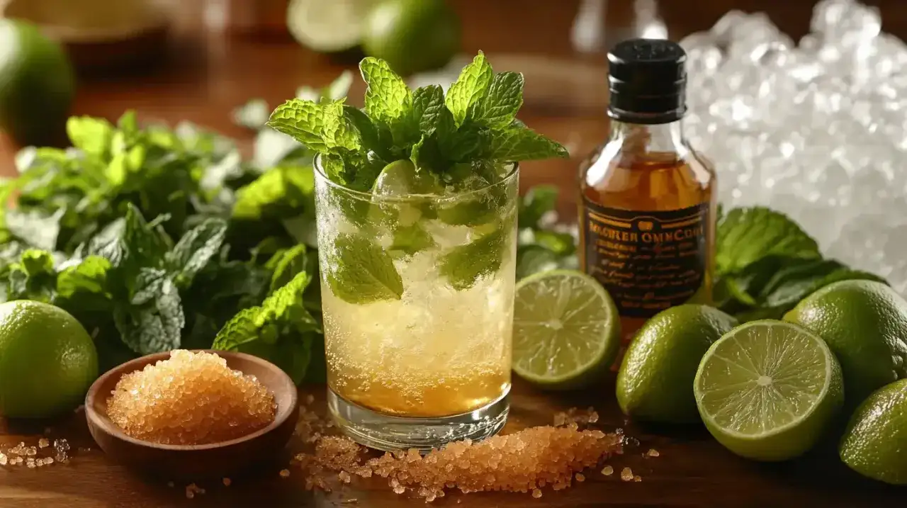 Idealny mojito przepis: świeża mięta, limonki, cukier trzcinowy i rum. Orzeźwiający drink na lato.